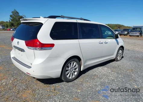 2011 Toyota Sienna Limited из США, поврежденный, VIN 5TDDK3DC0BS021335